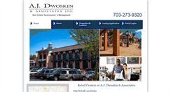 Desktop Screenshot of dwoskinretail.com